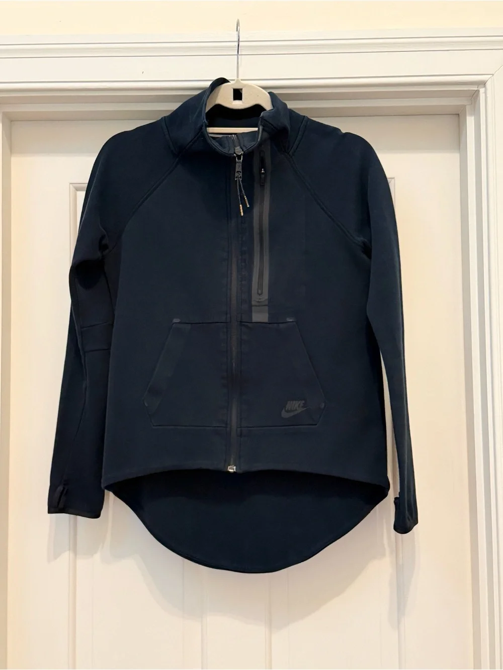 Nike Tech Fleece Moto Cape Jacket - Black, Small
